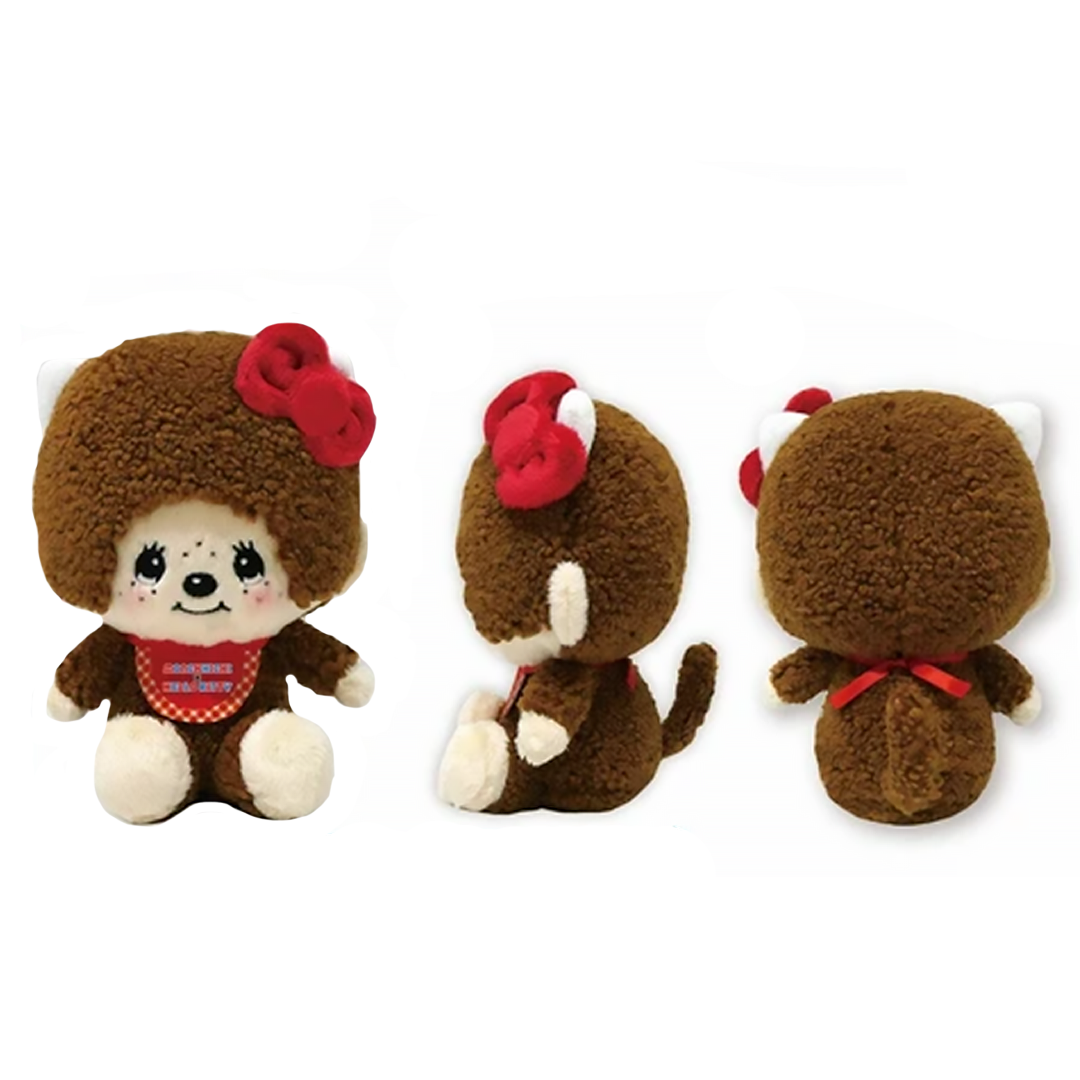 Monchhichi x Hello Kitty Plushie | Monkey Pants