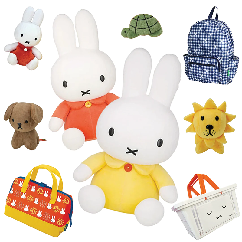 もにまるず DIck Bruna ミッフィー monimoni Animals Sekiguchi Miffy Holding Teddy Bear Plush Doll 23cm Dick