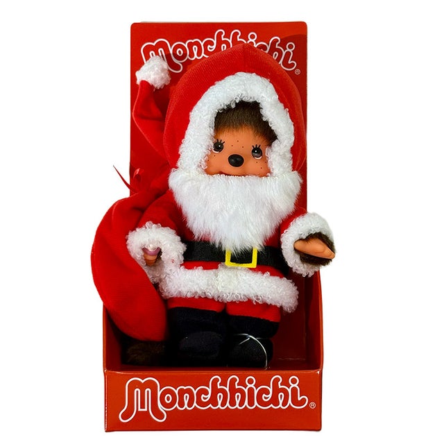 fluffyteddy＊もこもこヒツジさん【No.35】 Monchhichi Fluffy Bunny Sitting Plush