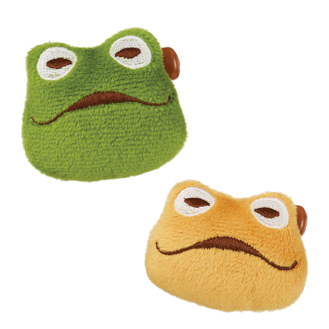 Frog and Toad Plush Badges
