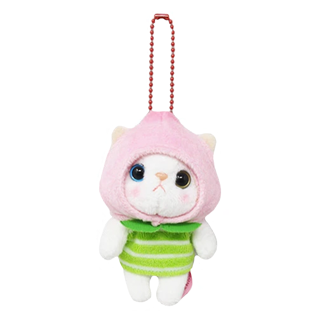 Cat peach plush shop